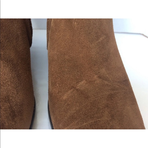 COPY - Paul Green women Brown Suede Ankle Boot Block heel 10 - Picture 6 of 12